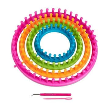Northix okrogel pletilni set iz 6 delov