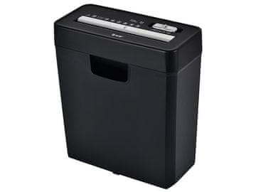 Tracer Tracer EDGY10L (TRANIS47484) Uničevalnik papirja, 10L, 6 listov, črn