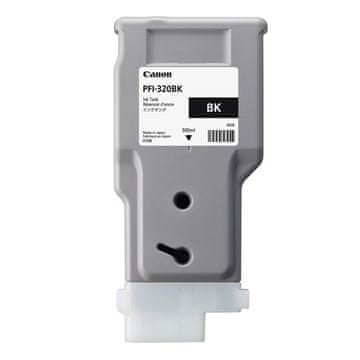 Canon PFI-320BK črn（N original, 300 ml）