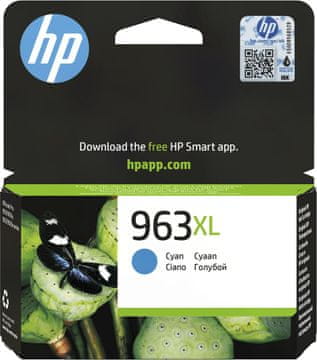 HP 963XL originalne kartuše s črnim črnilom (Cyan)
