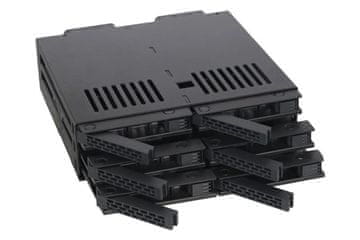slomart Icy Dock MB326SP-B diskovni niz 0 TB Rack (1U), črn