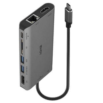 Lindy Lindy DST-Mini XT USB-C mini priklopna postaja, 4K/Full HD, 100W PD