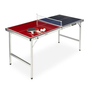Northix Zložljiva miza za namizni tenis z dodatki