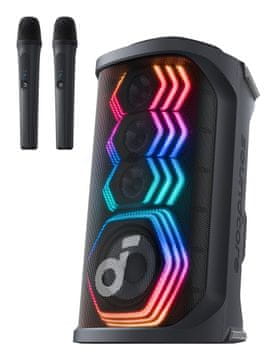 slomart Soundcore Rave 3S Party zvočnik Črn 200 W