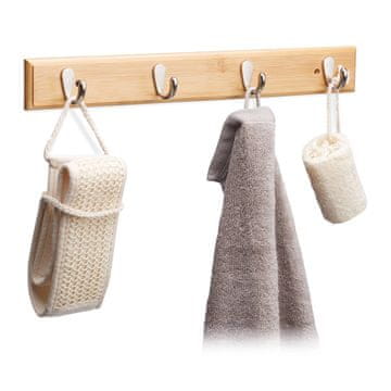 Northix Hook rail bamboo nature