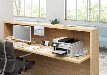 CAN Canon MAXIFY GX6150 Inkjet A4 600x1200 DPI Wi-Fi, črna
