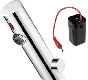 slomart DTA Touchless umivalniški mešalnik z regulacijo temperature, napajanje 4xAA