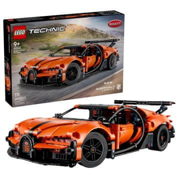 LEGO Technic 42222 - Bugatti Chiron Pur Sport hiperšportni avtomobil