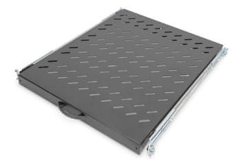 Digitus Digitus DA-90345 izvlečna polica za 483 mm (19") omare, 1U, črna