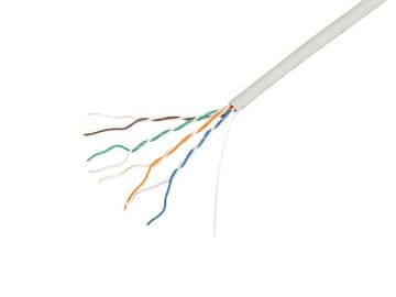 Lanberg LANBERG LCU5L-11CU-0305-S Cat.5e U/UTP omrežni kabel, 305m, baker, LSZH, siv