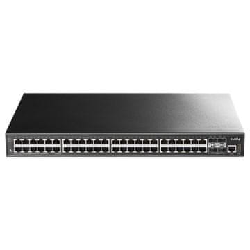 Cudy Cudy GS5048S4 omrežni stikalo L3 Gigabit Ethernet 48 vrat, črno