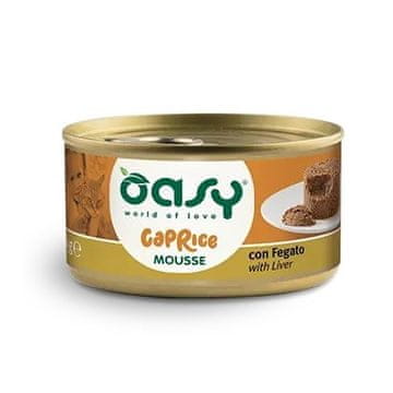 Oasy OASY Caprice Penasta jetrna mokra hrana za mačke, 85g