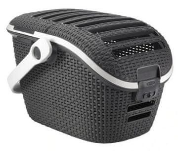 Curver Curver Pet Carrier prenosna torba za živali, grafitna/bela, do 10 kg