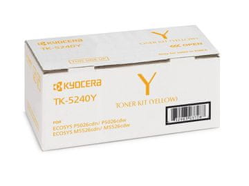 KYO KYOCERA TK-5240Y originalni toner, 1 kos, rumen