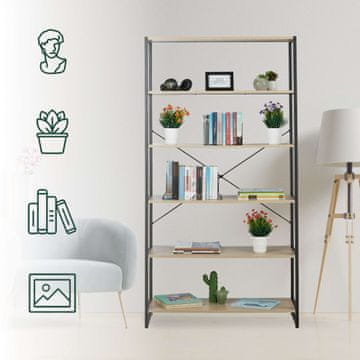 Northix Talna polica s 6 nivoji