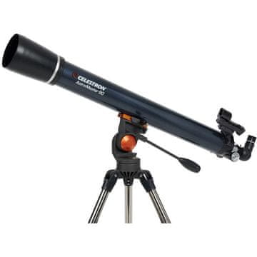Celestron Celestron AstroMaster 90AZ Refraktorski teleskop, temno moder