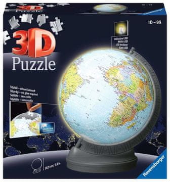 RAE Ravensburger 11549 3D sestavljanka 540 kosov, globus