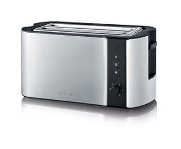 Severin SEVERIN AT 2589 toaster, 2 reži, nerjaveče jeklo