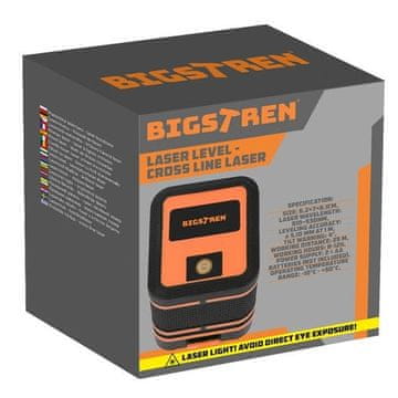Northix Laserski nivo - križni laser Bigstreen 24293