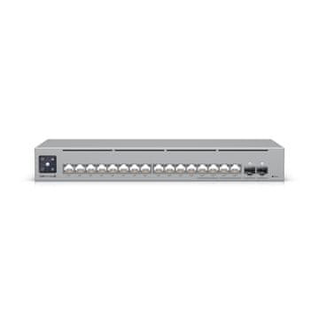 Ubiquiti Ubiquiti USW-Enterprise-8-PoE L3 Gigabitni mrežni stikalni agregat z 8x 2.5GbE PoE in 2x 10GbE SFP+ siv
