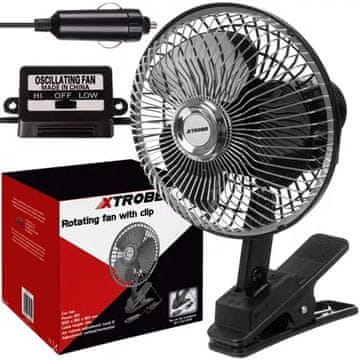 Northix Rotacijski ventilator s sponko Xtrobb 23194