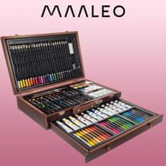 Maaleo Set za slikanje v kovčku - 130 kos Maaleo 21644