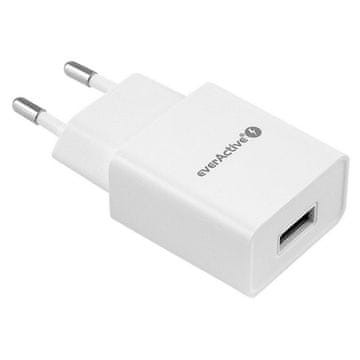 everActive EverActive SC-100 Polnilnik, 1xUSB 1A, Bel