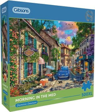 Gibsons Puzzle Jutro v Sredozemlju XL 500 kosov