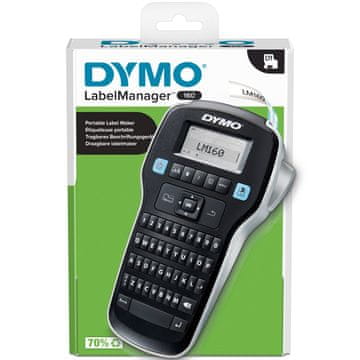 slomart DYMO LabelManager 160 Tiskalnik Nalepk, Srebrna/Črna