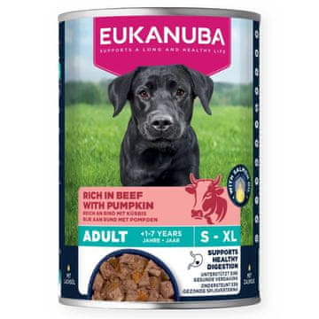 Eukanuba EUKANUBA Life Care mokra pasja hrana, z govedino in bučkami, 400g