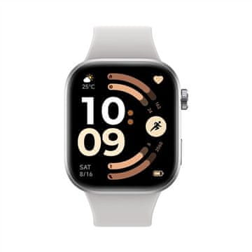 slomart Xiaomi REDMI Watch 6 pametna ura, GPS, AMOLED 2.07", vodoodporna, srebrno siva