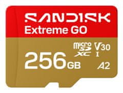 Sandisk Extreme Go microSD UHS-I 256GB MicroSD 240M