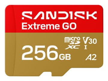 Sandisk Extreme Go microSD UHS-I 256GB MicroSD 240M