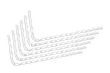 EKW EK Water Blocks EK-Loop Hard Tube 14/10mm akrilne cevi, zavite 90°, 6 kosov
