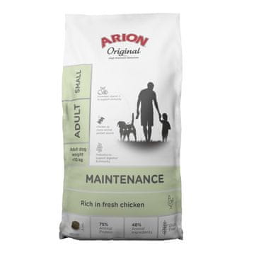 Arion ARION Original Small Maintenance Chicken - suha hrana za pse, 7kg