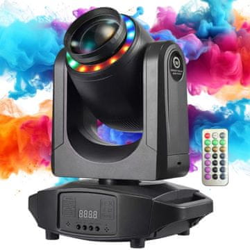 Smart LIGHT4ME SMART BEAM 80W RING premikajoča glava LED, svetlobni efekt