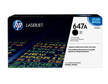 HP 647A črn original LaserJet toner (CE260A)