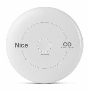 NICE Nice CO-Control detektor ogljikovega monoksida, bel