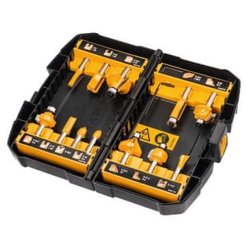 DeWalt DeWALT DT90016-QZ set glodalnih rezkarjev, 12 kosov