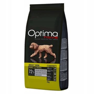 OPTIMAnova OPTIMANOVA Adult Mini Digestive Jagnetina & Krompir 2 kg - suha hrana za pse