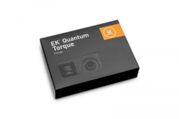 EKW EK Water Blocks EK-Quantum Torque HTC 16 priključek za vodno hlajenje, črn