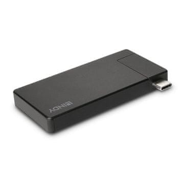 Lindy Lindy DST-Micro USB-C Micro Docking Station, 4K, 100W