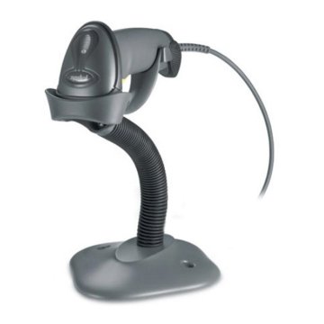 ZEB Zebra LS2208 ročni 1D laserski čitalnik črtne kode, črn