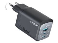 Anker Anker Prime Universal USB hitri polnilnik, 67W, črn
