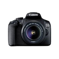 CAN Canon EOS 2000D DSLR fotoaparat + objektiv 18-55mm, 24.1 MP CMOS