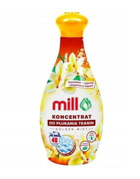 Mill Mill mehčalec za perilo GOLDEN MIST 1.3 l, 48 izpiranj