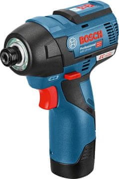 BOS Bosch 0 601 9E0 005 udarni vijačnik 1/4", 3100 RPM, 110 Nm, 12V, črn/modr