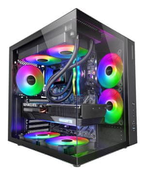 Tac Mars Gaming MCV-ONE Midi Tower črna