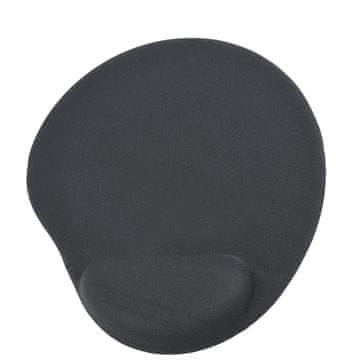 GEM Gembird MP-GEL-BLACK Podloga za miško z gel blazinico, Črna