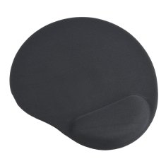 GEM Gembird MP-GEL-BLACK Podloga za miško z gel blazinico, Črna